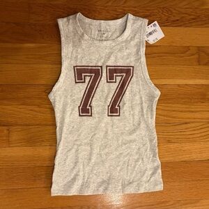 American Eagle Logo Graphic Muscle Tank Top - Women’s Size Small NWT